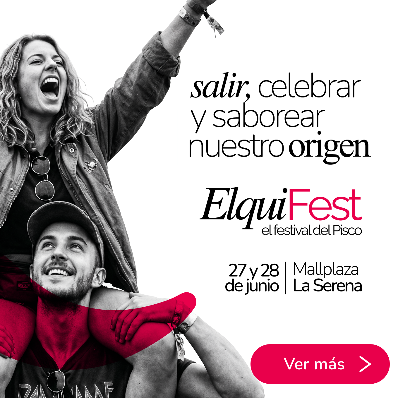 ElquiFest Mallplaza La Serena festival del Pisco