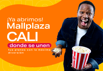 Disfruta de lo mejor del cine en Mallplaza Cali