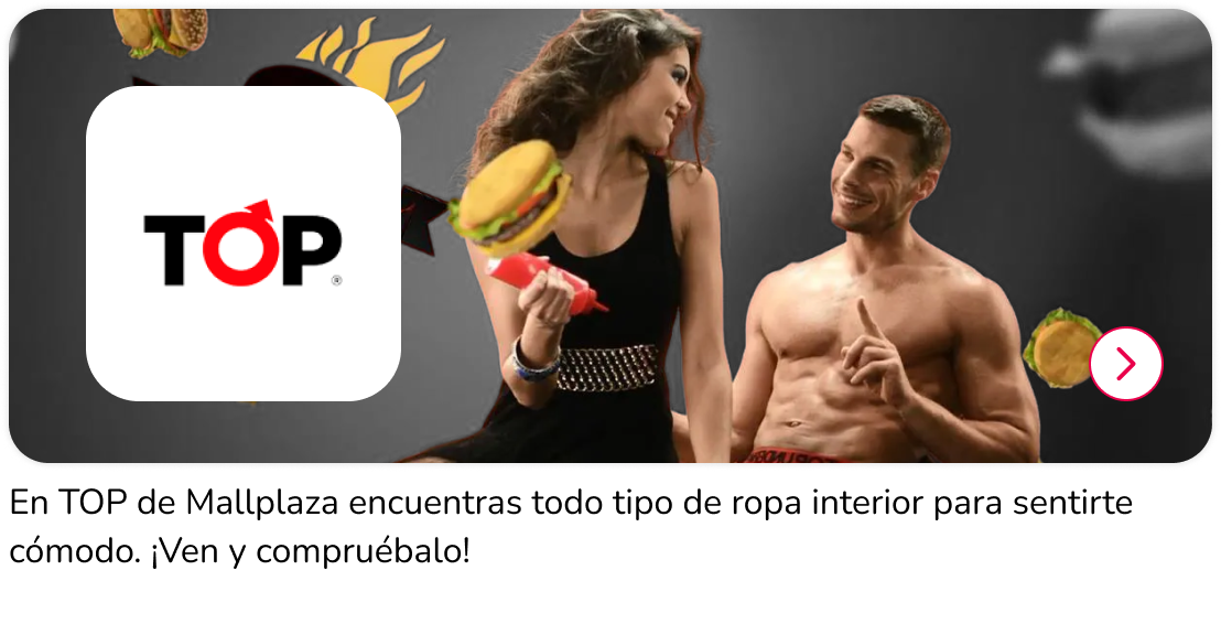 Nueva apertura TOP en Mallplaza