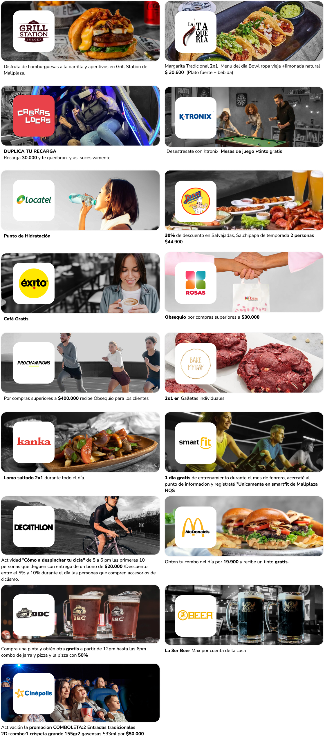 Muévete distinto y disfruta beneficios