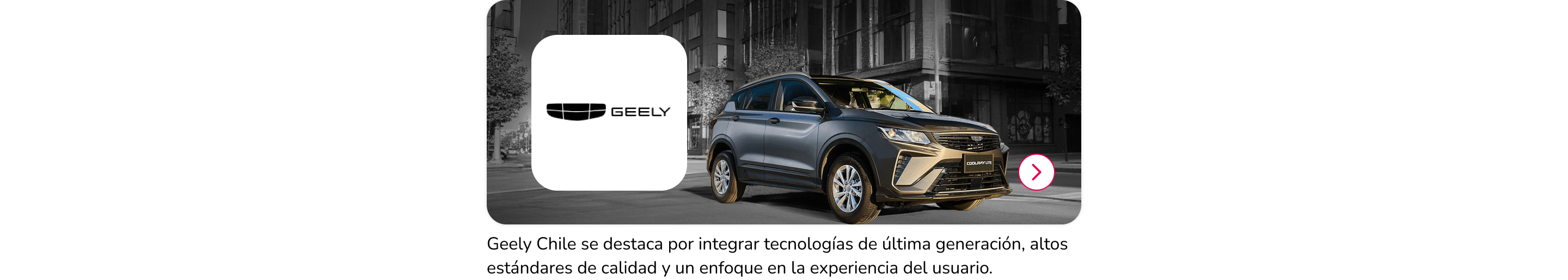Nueva apertura Geely en Mallplaza