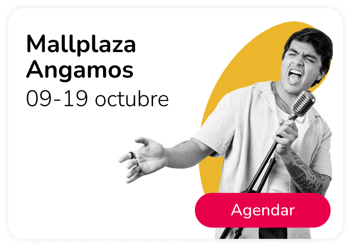 Agenda grabación Mallplaza Angamos