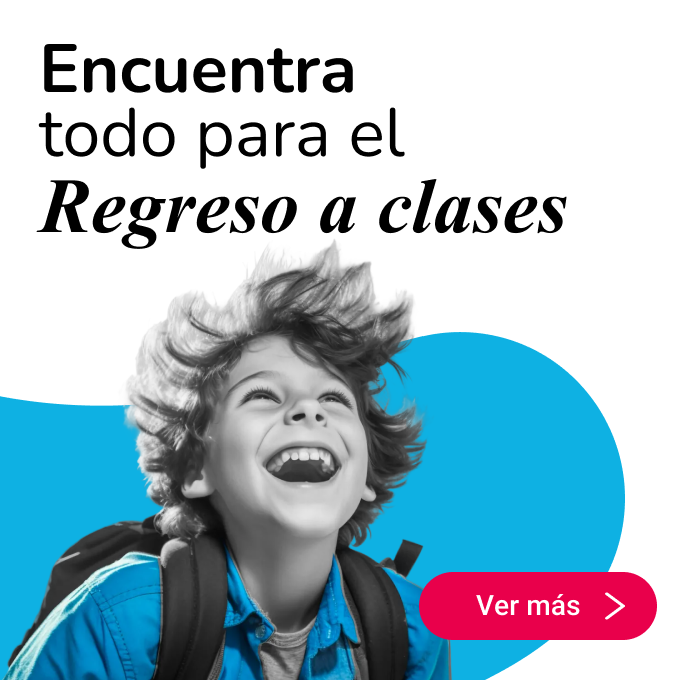 Encuentra todo para el regreso a clases