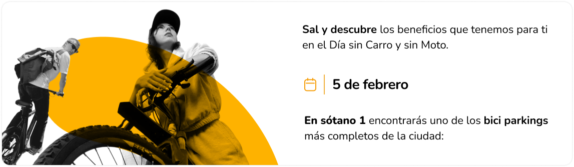 Sal y descubre los beneficios en el Día sin Carro.