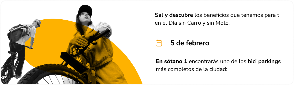Sal y descubre los beneficios en el Día sin Carro.