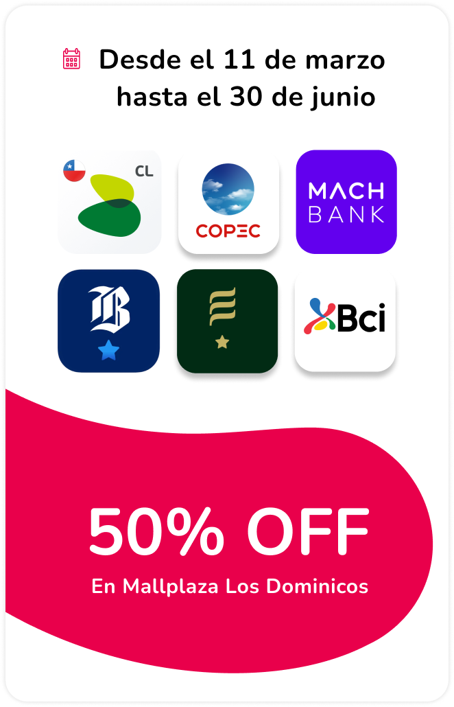 Parking Digital 50% descuento en Mallplaza 2026