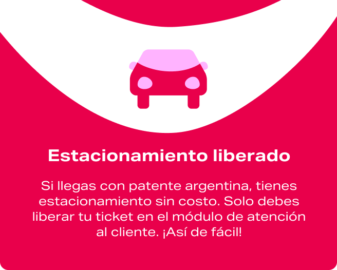 Estacionamiento liberado para Turista Mallplaza