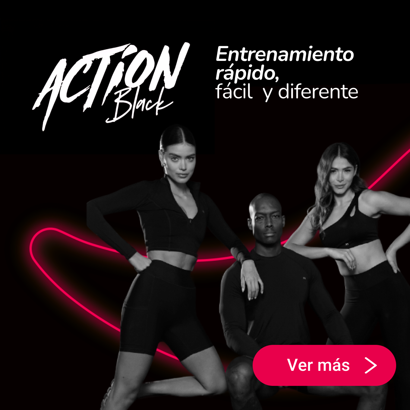 Gimnasio Action Black