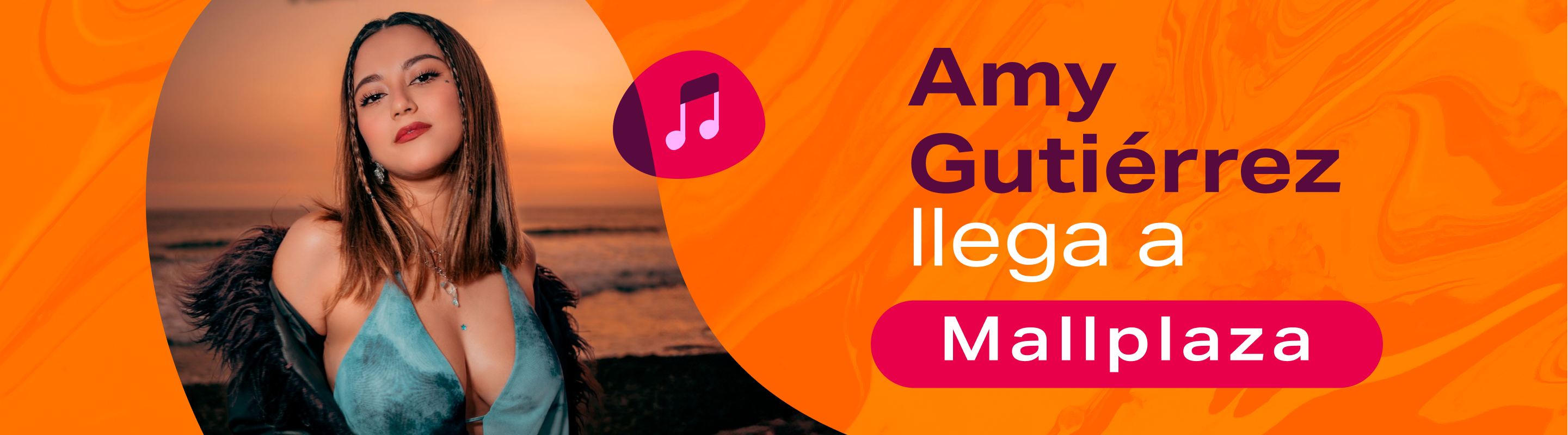 Amy Gutiérrez en Mallplaza