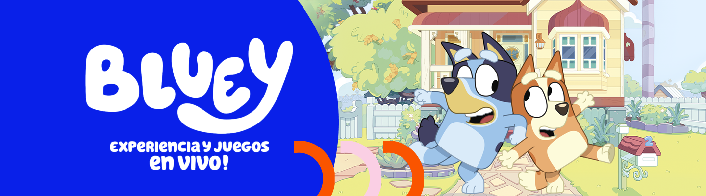 Pinta, baila y juega con Bluey