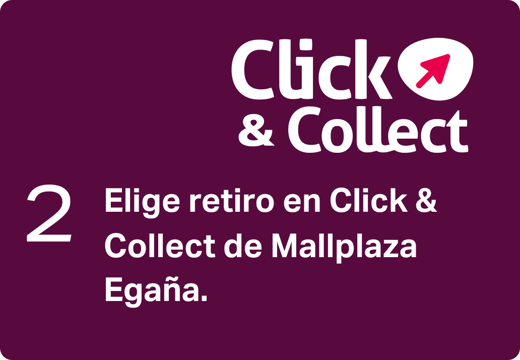 Elige retiro Click and Collect en Mallplaza Egaña