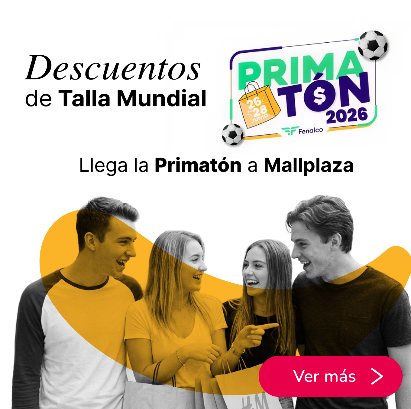 Primatón en Mallplaza
