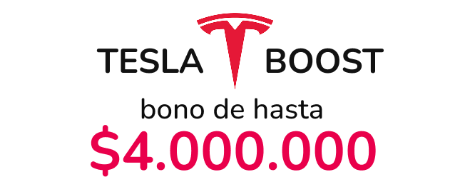 Tesla Boost Bonos descuento Mallplaza