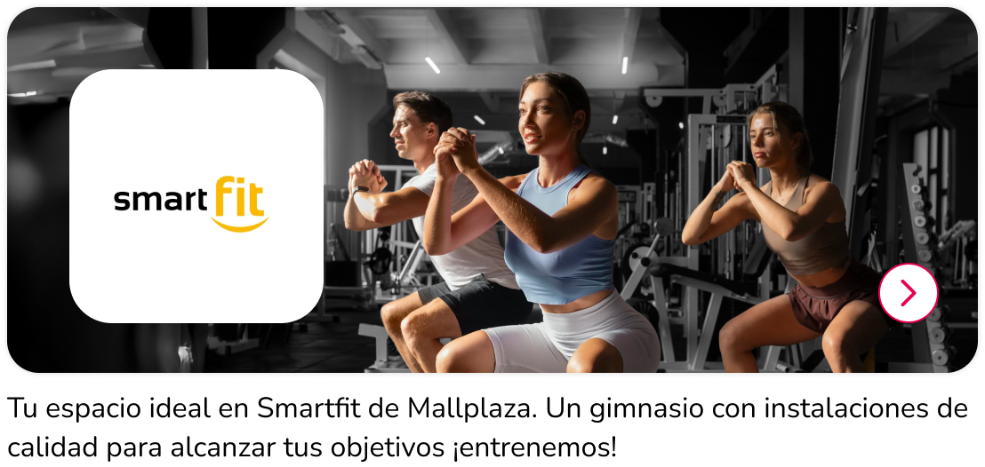 Nueva apertura Smartfit en Mallplaza