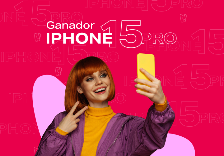 Conoce al gran Ganador iPhone 15 pro en Mallplaza