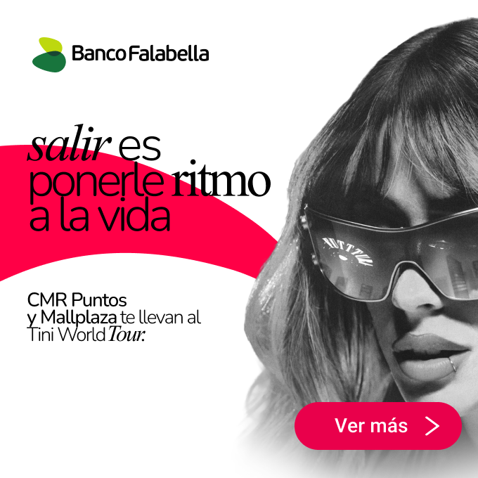 Participa por una entrada doble al concierto Tini