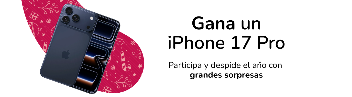 Concurso iPhone 17 pro Navidad Mallplaza