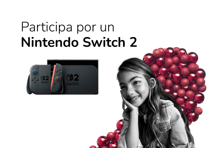Concurso Navidad Nintendo Switch 2 Mallplaza