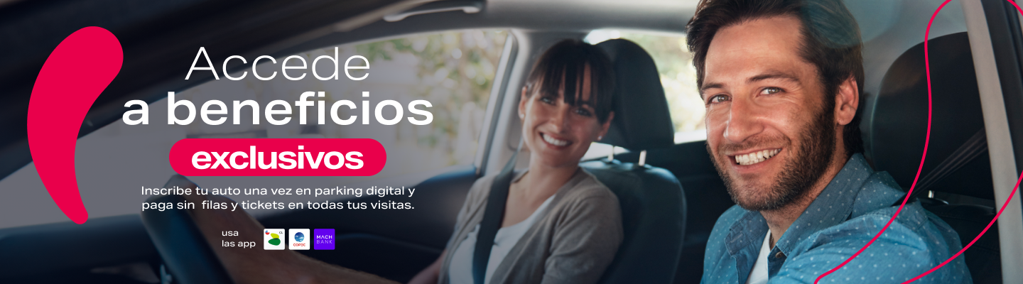 Descuentos exclusivos Parking Digital en Mallplaza