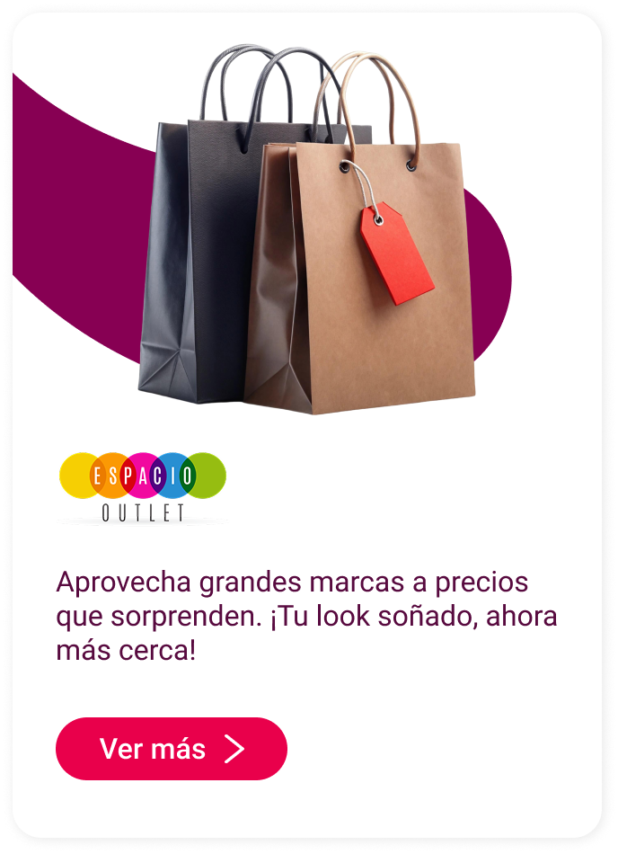 Espacio Outlet en Mallplaza Alameda