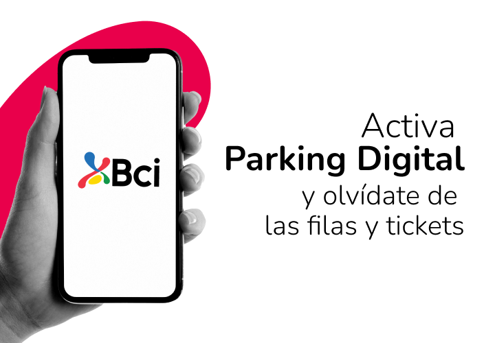 Parking Digital con app BCI en Mallplaza