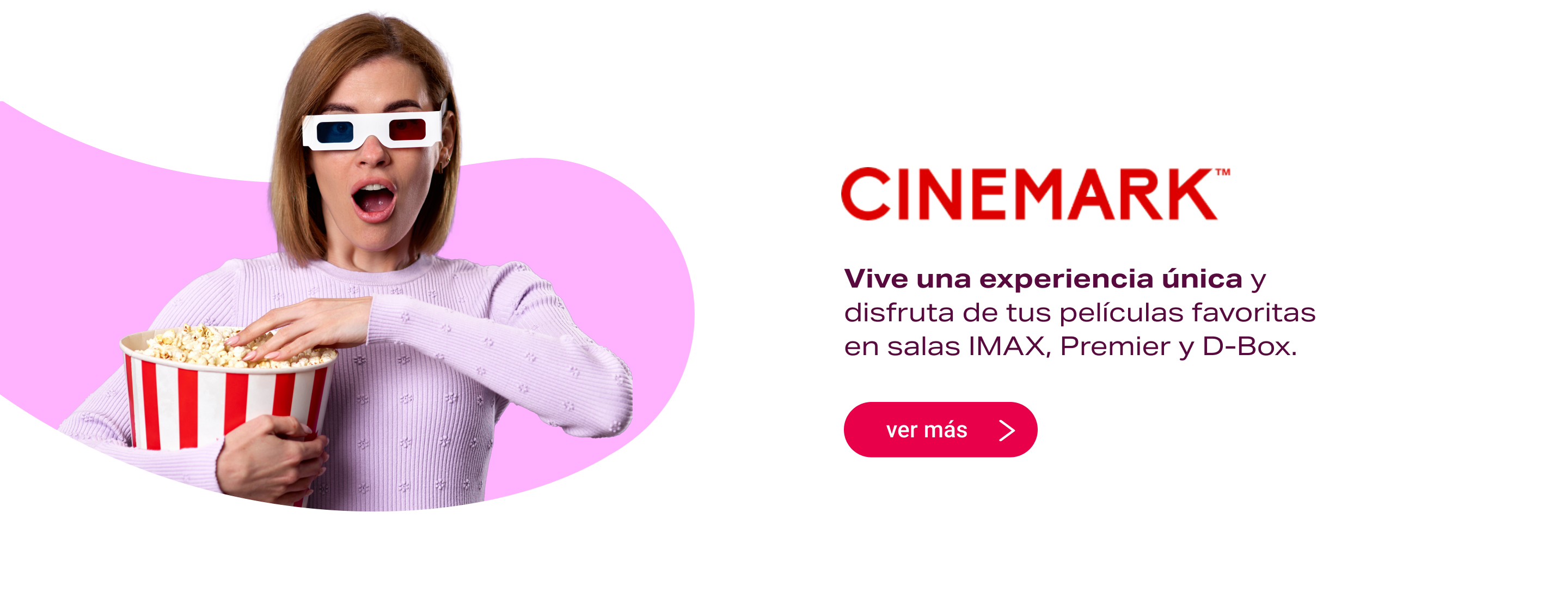 Disfruta en Cinemark de Mallplaza Vespucio