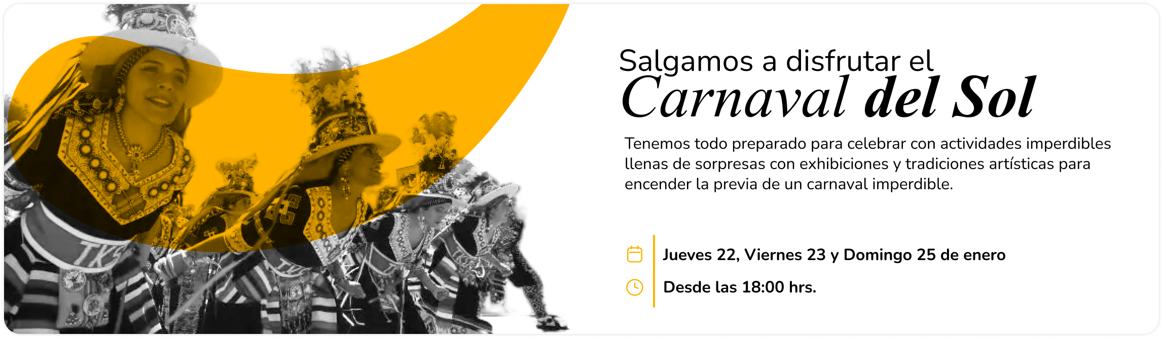 Actividades Carnaval del Sol Mallplaza Arica