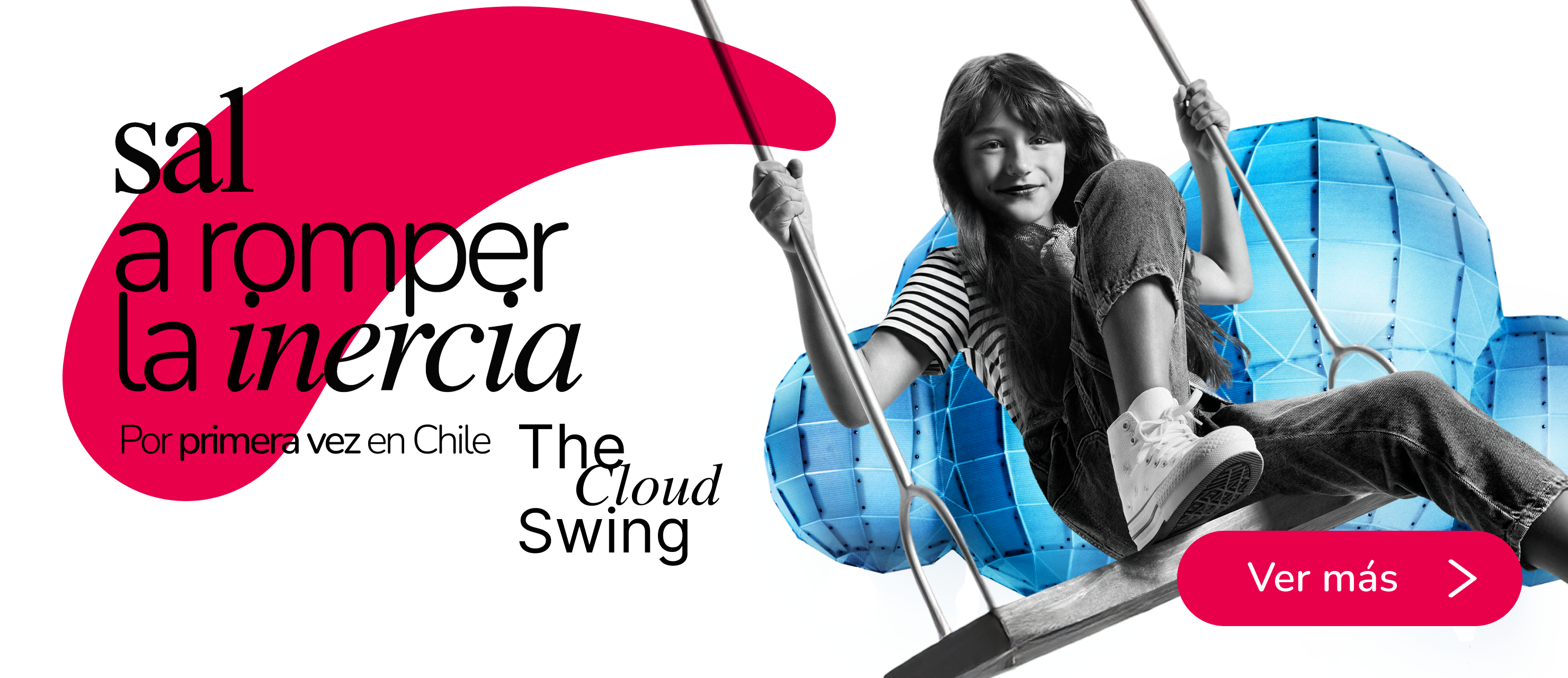Salir es vivir The Cloud Swing en Mallplaza