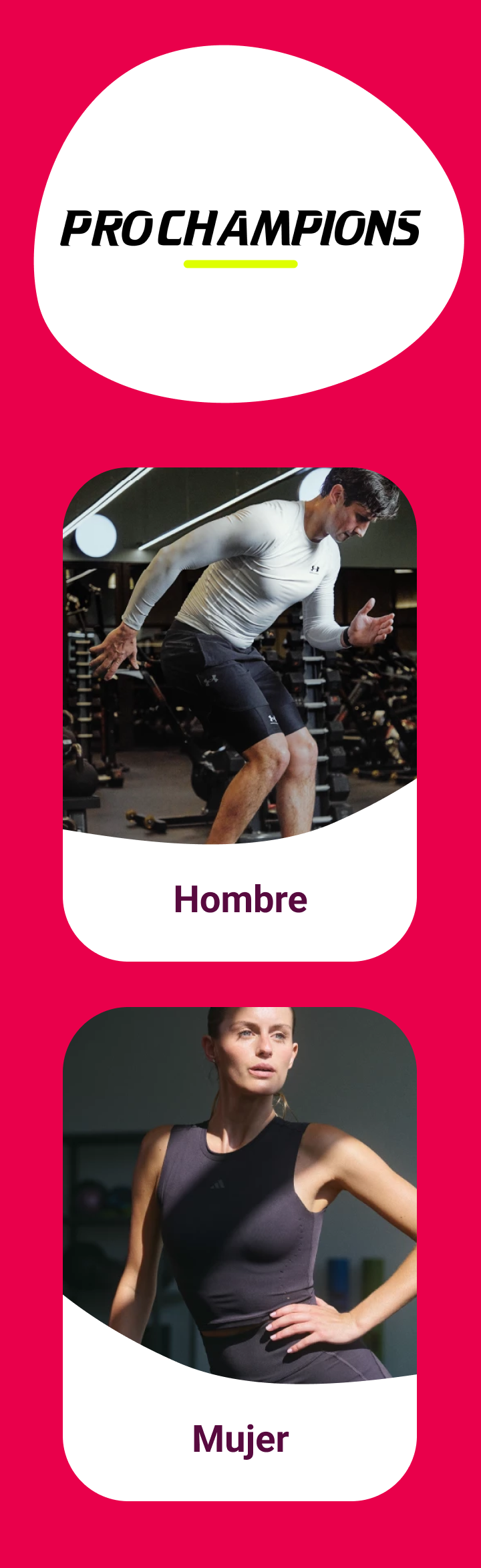 Prochampions productos para hombre y mujer