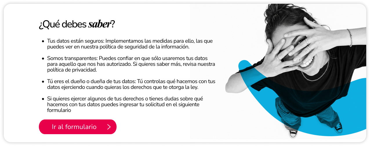 Que debes saber cómo cuidamos tus datos Mallplaza