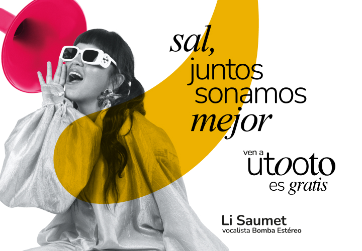 Sal, juntos sonamos mejor en Mallplaza Utooto
