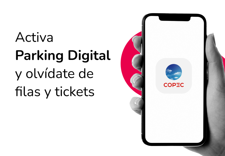 Parking Digital con app Copec en Mallplaza