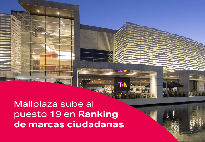 Mallplaza puesto 19 ranking marcas ciudadanas 2025