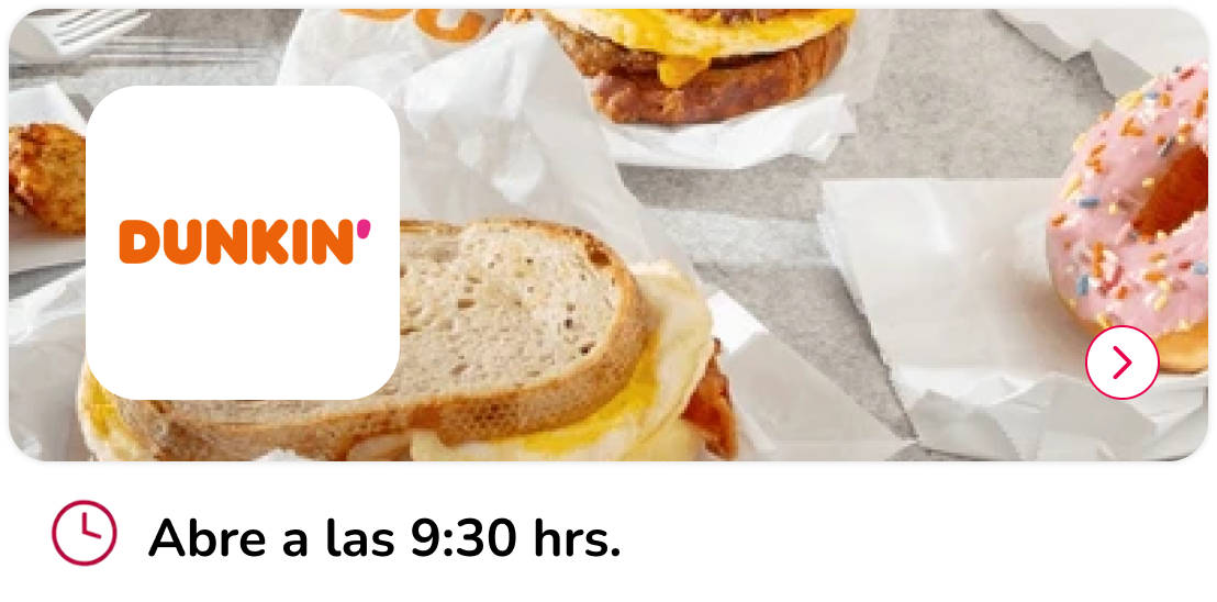 Dunkin | Desayunos Mallplaza Sur