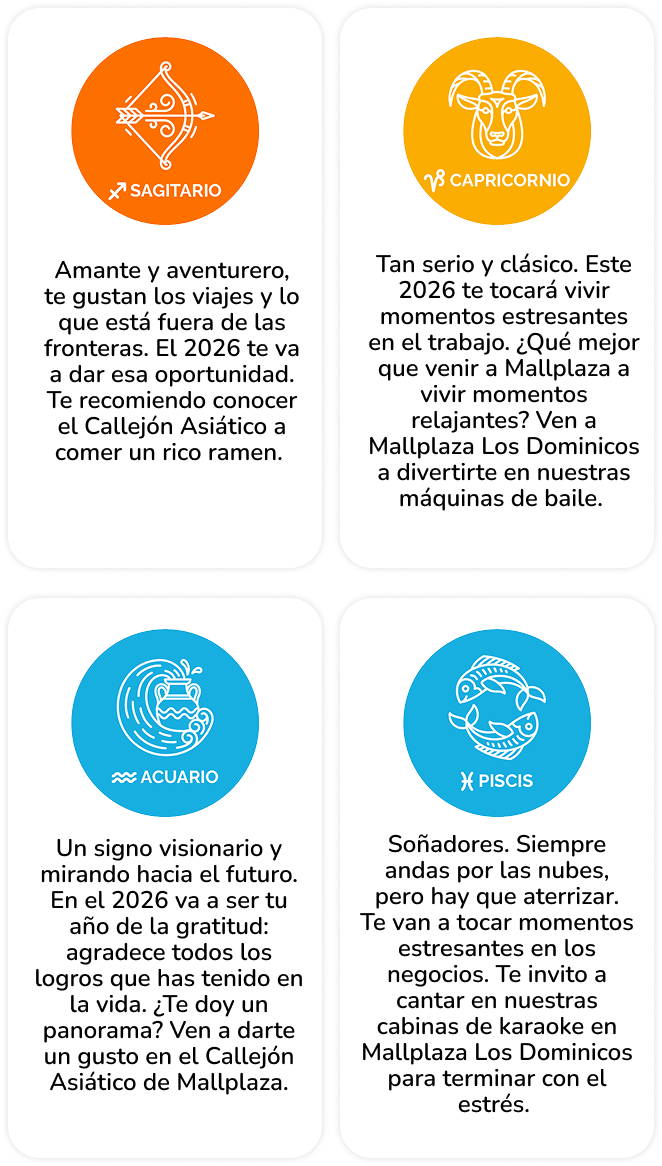 Horoscopo Pedro Engel 2026 Mallplaza 3