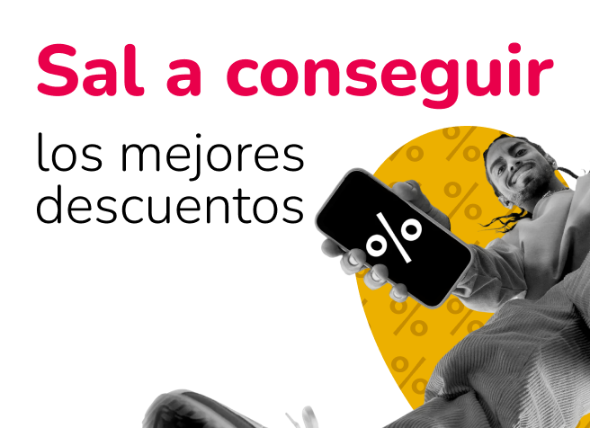 Sal a conseguir los mejores descuentos