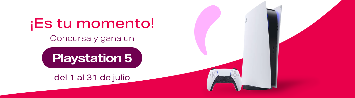 Concursa y gana un PlayStation 5 julio 2025