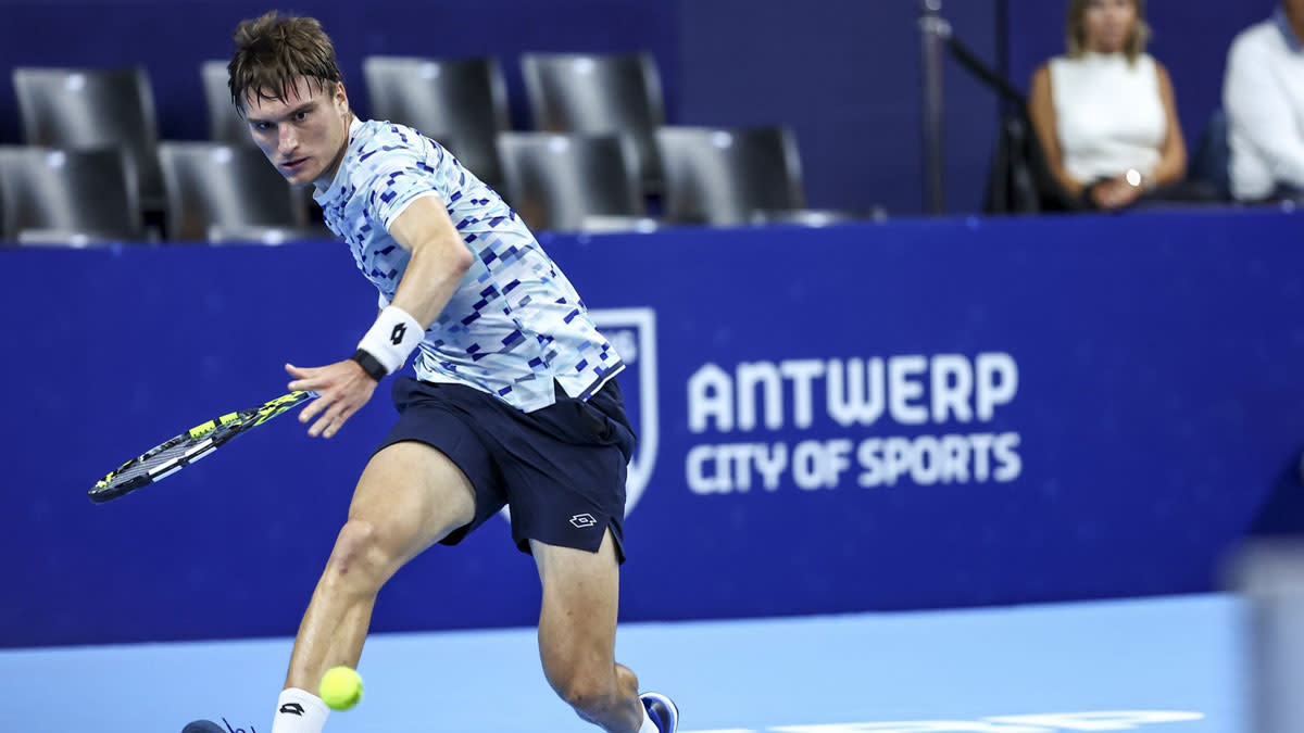 De spelers genieten ook van een culturele uitstap tijdens de European Open 2025 in de Lotto Arena.