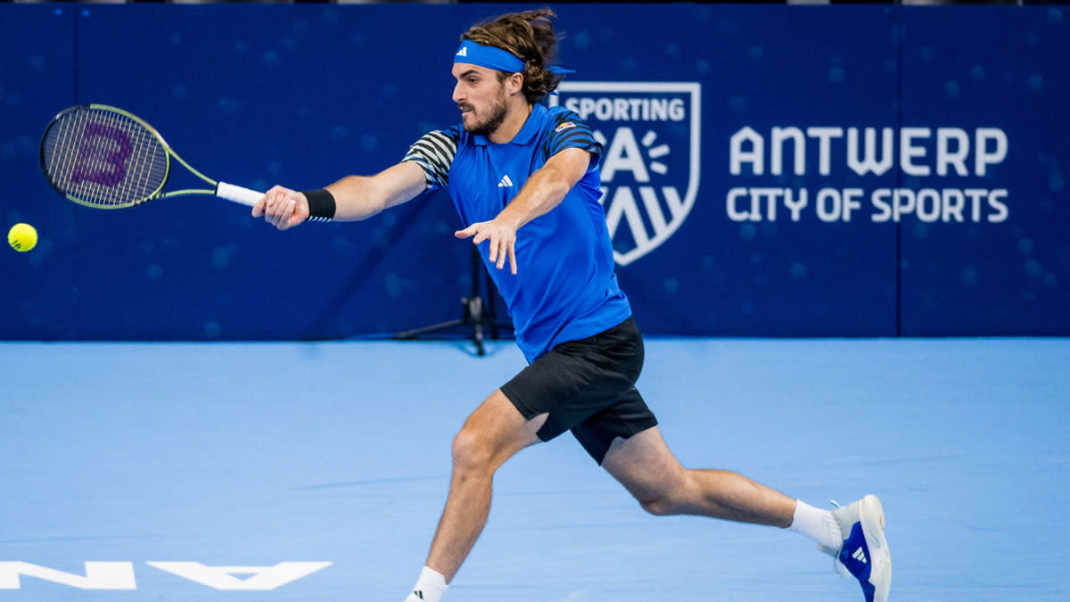 Stefanos Tsitsipas, Arthur Fils, Alexander Bublik en Maximilian Marterer kleuren vandaag de halve finales van de European Open.