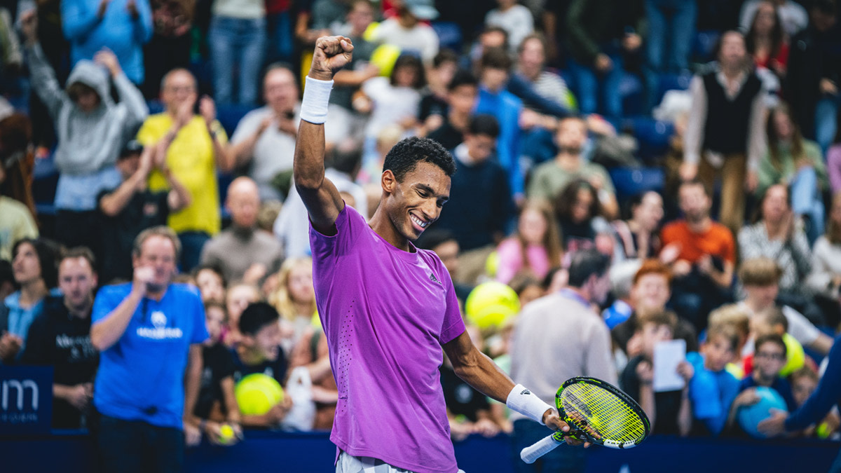 Met Félix Auger-Aliassime strikt European Open niet alleen een ex-toptienspeler, maar meteen ook de winnaar van twee jaar geleden.