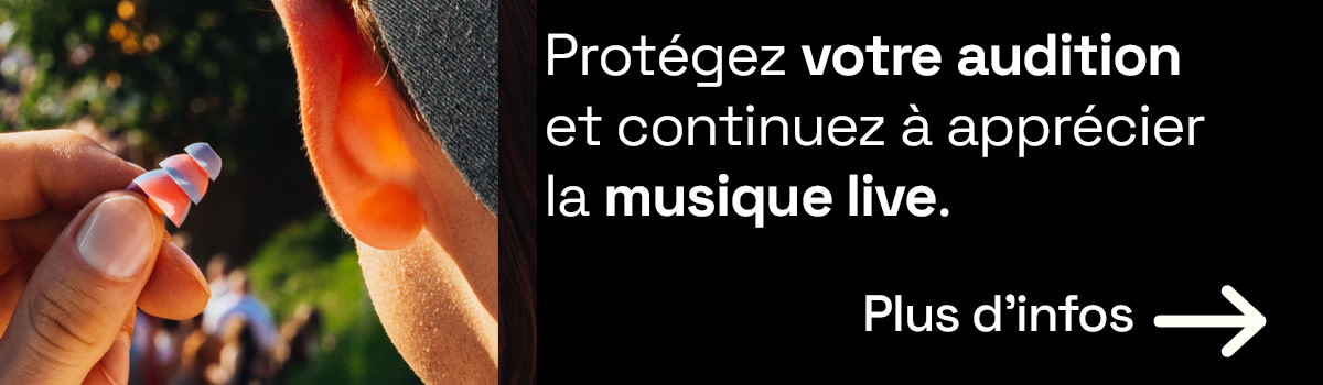 Protégez votre audition et continuez à profiter de la musique live