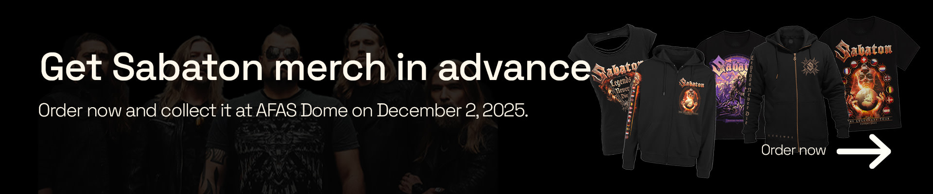 Sabaton merch 