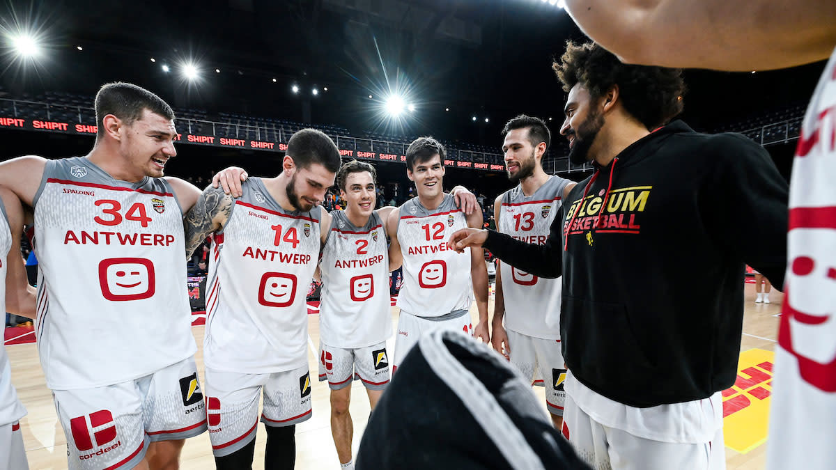 Telenet Giants Antwerp is huidig leider in basketbalcompetitie BNXT League.