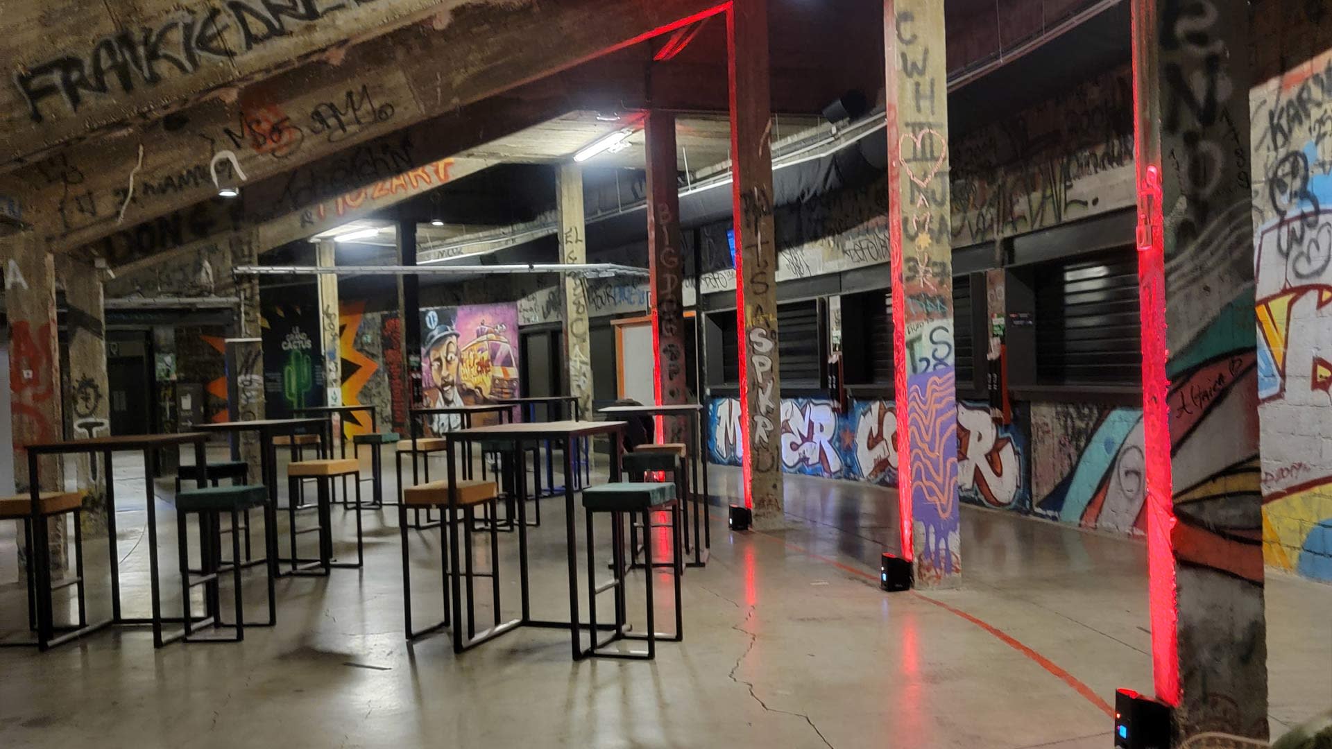 Vorst Nationaal - Graffiti room