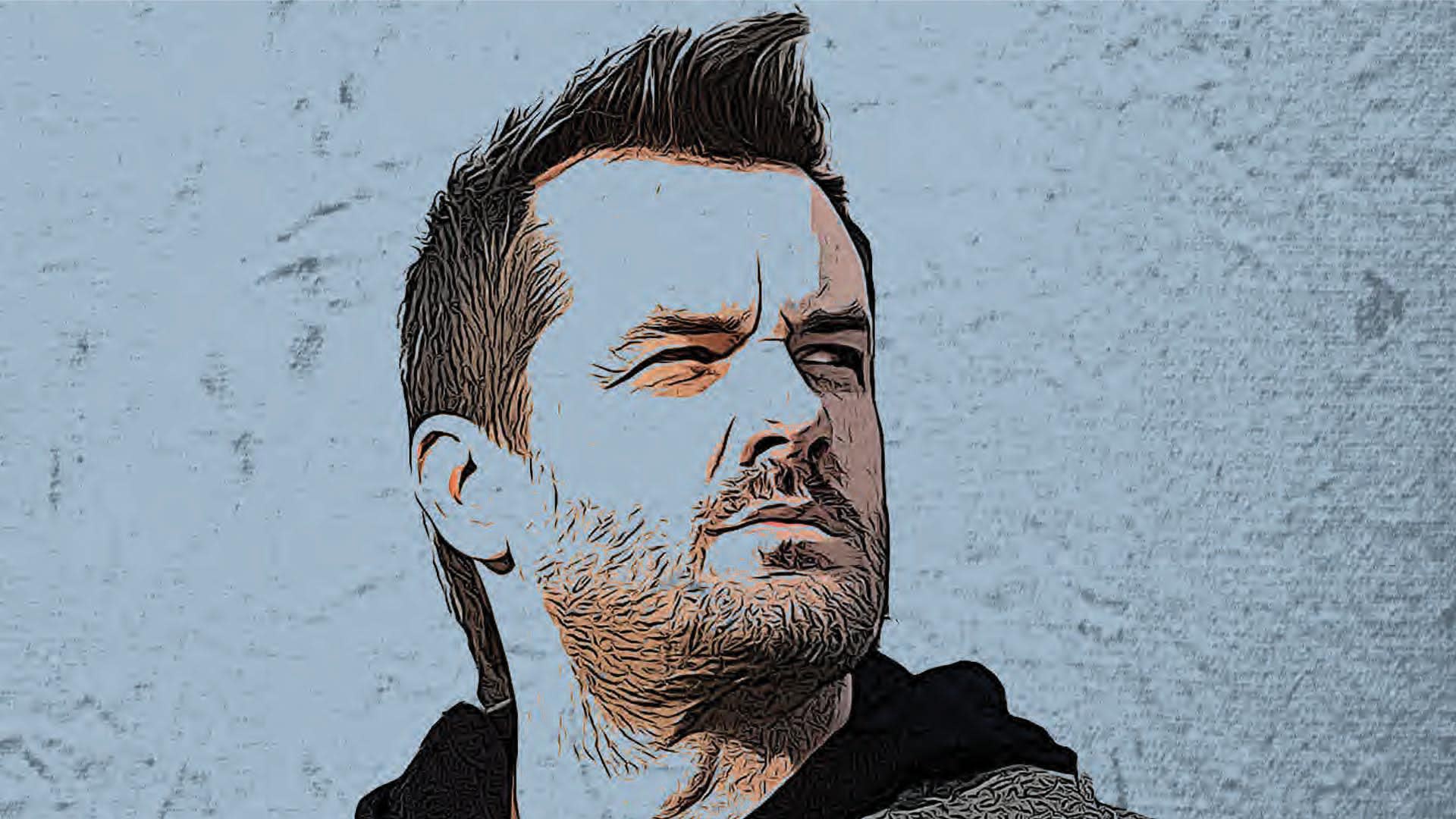 Jim Jefferies schrijft moppen voor Brad Pitt.