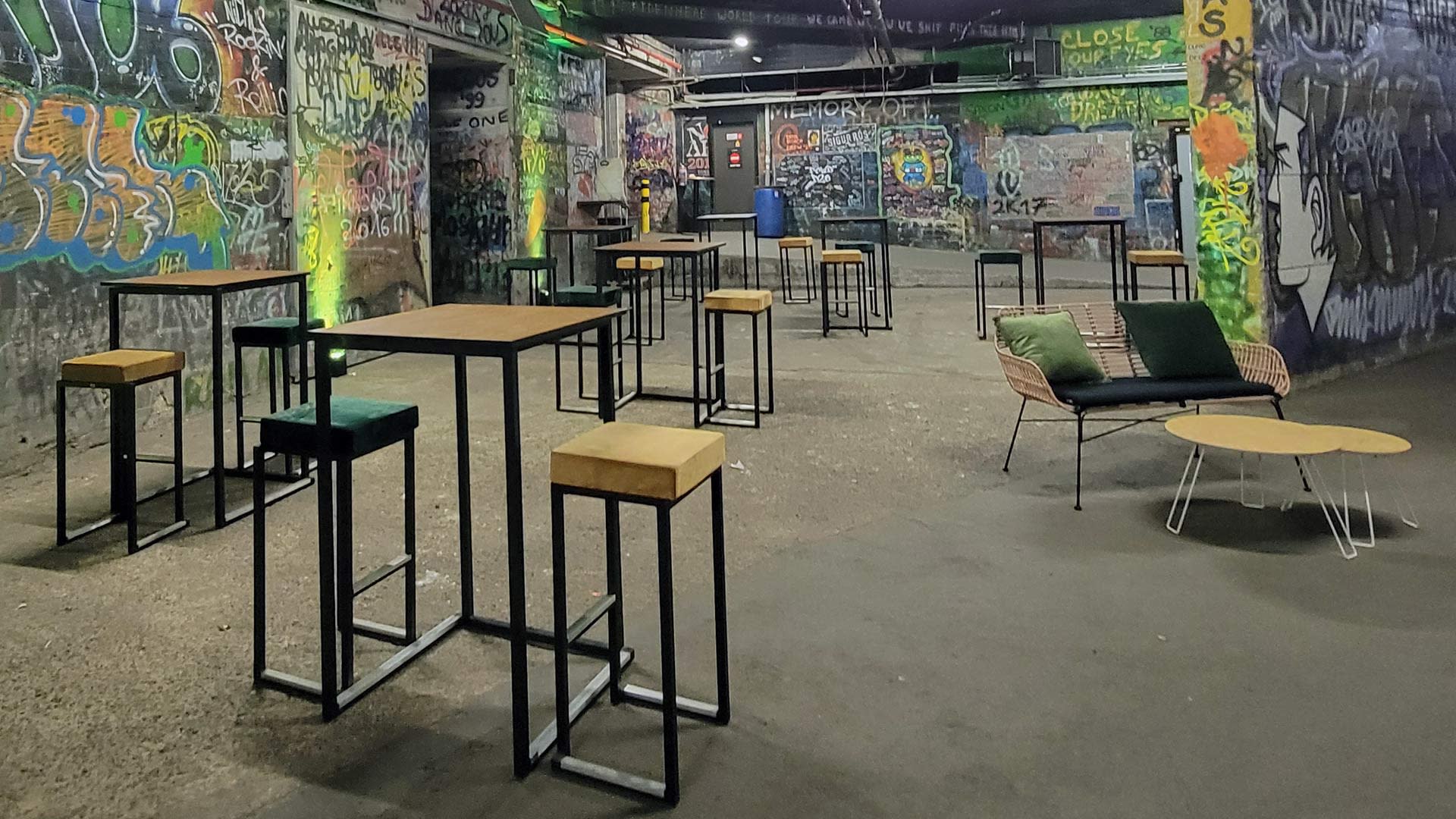 Vorst Nationaal - Graffiti room