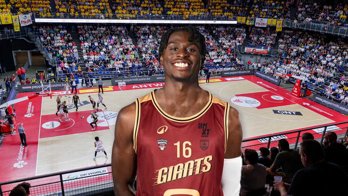 Basketball team Windrose Giants Antwerp, with the Lotto Arena as their home base, has strengthened its lineup by signing American forward Clarence Daniels (23)