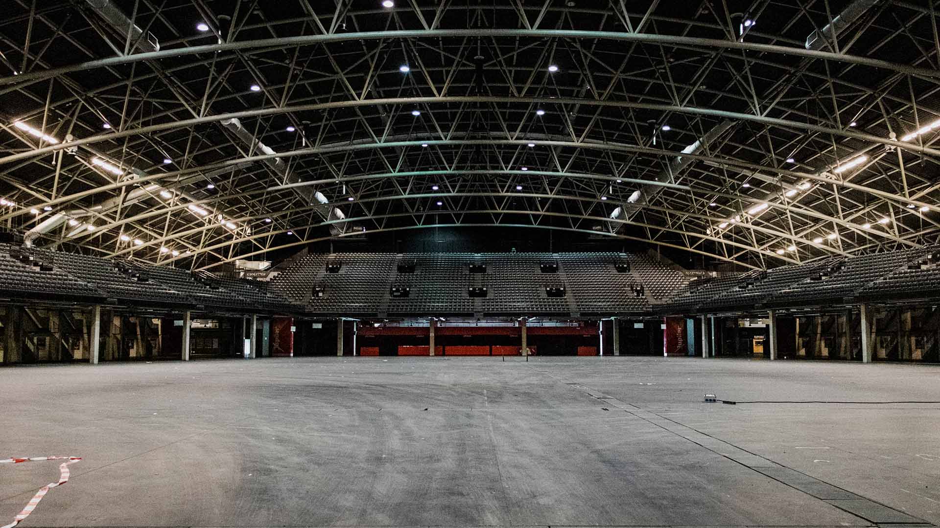 Een lege Trixxo Arena
