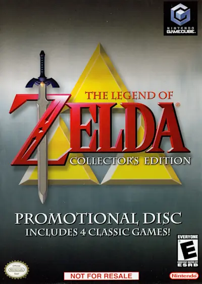 Legend of Zelda Collection, The cover art