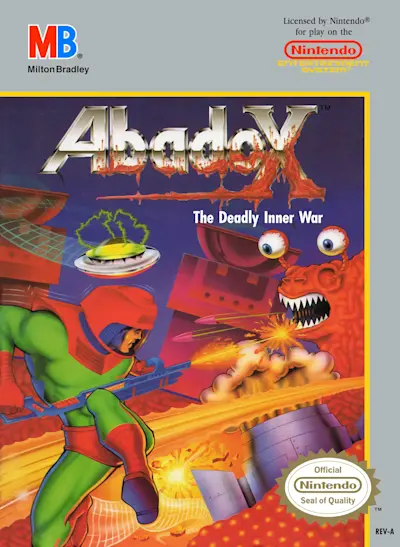 Abadox: The Deadly Inner War cover art